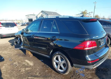 2016 Mercedes-Benz Gle 350 4Matic z USA, uszkodzony, nr VIN 4JGDA5HB5GA652260